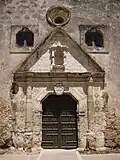 The portal to the church.