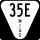 Mississippi Highway 35E marker