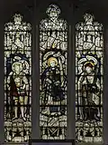 1921 war memorial window by C E Kempe & Co.