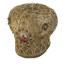 Mitre of Prince-Bishop Vasilije Petrović