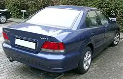 Pre-facelift Mitsubishi Galant V6-24 (Europe)