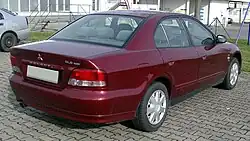 Facelift Mitsubishi Galant GLS (Europe)