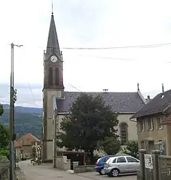 The church in Mitzach