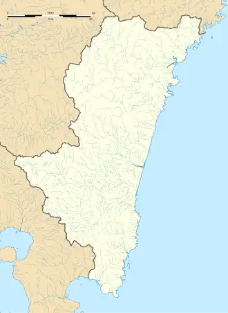 Obi Station is located in Miyazaki Prefecture