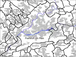 Frankfurt Rödelheim is located in Frankfurt am Main