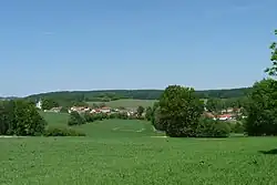 View from the south