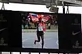 Mo Farah on a billboard.