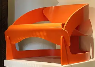 Model 4801 armchair by Joe Colombo (1963)