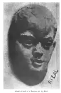 a sculpture by Dr. Jose Rizal, snippet from Lineage, Life and Labors of José Rizal, Philippine Patriot A Study of the Growth of Free Ideas in the Trans-Pacific American Territory By Austin Craig · 1913