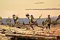 Model of a war scene — Australian War Memorial, Canberra