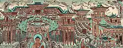 Fresco from the Mogao Cave.