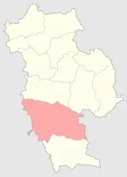 The Rogachev Uezd as part of the Mogilev Governorate.