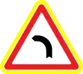 Dangerous curve to the left