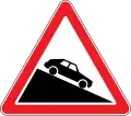 Dangerous descent