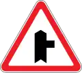 Crossroads with priority from the right