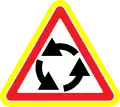 Roundabout ahead