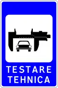 Technical testing station