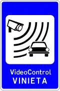 Video control of the vignette