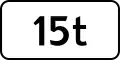 Maximum mass restriction