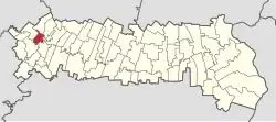 Location in Ialomița County