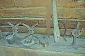 Various millrinds and other mill equipment