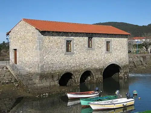 Mill in Argoños, Cantabria. It is located in the marshes of Santoña.
