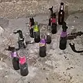 Palestinian Molotov cocktails (2015)