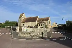 The church in Mondrainville