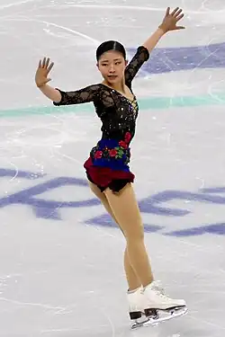 Mone Chiba at the 2024 World Championships