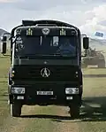 Mongolian Powerstar truck in Mongolian military service.