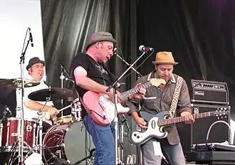 MonkeyJunk performing at the Kitchener Blues Festival in 2010