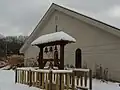 All Saints' Orthodox Church on a winter day
