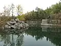 An old limestone quarry
