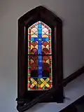 Window in the corner tower