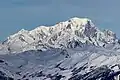 Mont Blanc, the highest summit in Western Europe