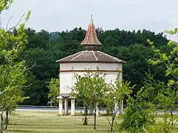 The dovecote in Montalzat