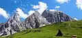 Monte Cernera from Giau Pass