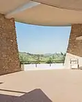 view from the balcony of the nursery school