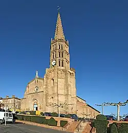 The church of Our Lady of the Visitation, in Montech