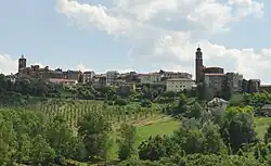 View of Montechiaro d'Asti