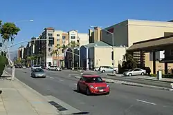 A busy section of Atlantic Boulevard
