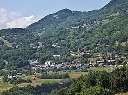 A general view of Montvernier, from Le Châtel