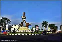 Adipura Monument in Alamsari Roundabout