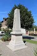 Monument to the dead.