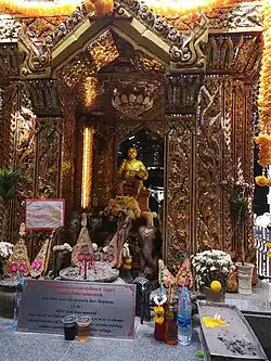 Monument of Maha Sura Singhanat at Pak Khlong Talat