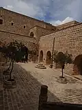 Yard of the monastery