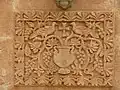 Grape vines are common in Syriac art, representing the blood of Christ and His passion