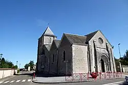 The church in Morancez