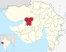 Location in Gujarat