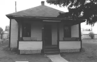 Philip and Ella Morr House in Stevensville, Montana, in 1991.